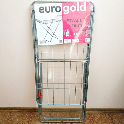 Сушка бельевая ЕВРО--ГОЛД  18м - 0503 ✅ базовая цена 534.65 грн. ✔ Опт ✔ Скидки ✔ Заходите! - Интернет-магазин ✅ Фортуна-опт ✅
