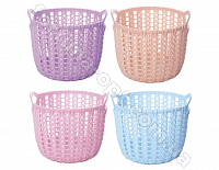Корзина-плетенка пластиковая 26*16 см - Stenson - 85260 ✅ базовая цена $2.25 ✔ Опт ✔ Скидки ✔ Заходите! - Интернет-магазин ✅ Фортуна-опт ✅
