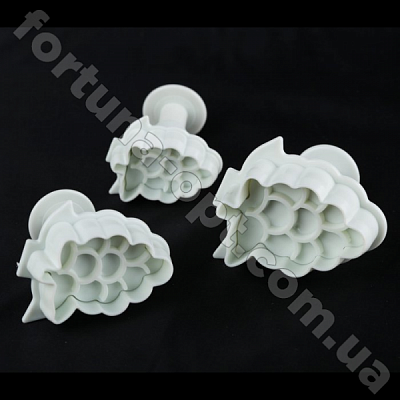 Плунжер пластиковый для мастики Виноград Empire EM - 8766  ✅ базовая цена $1.17 ✔ Опт ✔ Скидки ✔ Заходите! - Интернет-магазин ✅ Фортуна-опт ✅