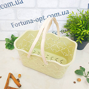 Корзина-переноска с ручками 23*26*17 см - Stenson - 39785 ✅ базовая цена $2.74 ✔ Опт ✔ Скидки ✔ Заходите! - Интернет-магазин ✅ Фортуна-опт ✅