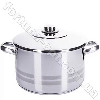 Кастрюля н/ж  14л (Home Perfect) 2314 ✅ базовая цена 584.90 грн. ✔ Опт ✔ Скидки ✔ Заходите! - Интернет-магазин ✅ Фортуна-опт ✅