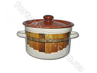 Кастрюля эмалированная 5,5 л 1617/4 Тын ✅ базовая цена 262.97 грн. ✔ Опт ✔ Скидки ✔ Заходите! - Интернет-магазин ✅ Фортуна-опт ✅