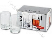 Набор стопок 60 мл LUNA Pasabahce 42043 6 шт  ✅ базовая цена 84.28 грн. ✔ Опт ✔ Скидки ✔ Заходите! - Интернет-магазин ✅ Фортуна-опт ✅