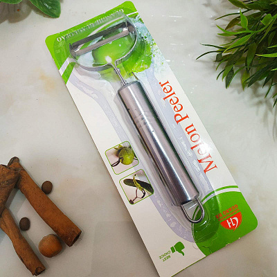 Овощечистка металл 1 лезвие 18 см 1604 ✅ базовая цена 16.88 грн. ✔ Опт ✔ Скидки ✔ Заходите! - Интернет-магазин ✅ Фортуна-опт ✅