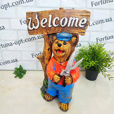 Мишка садовый гипс 1302 ✅ базовая цена 390.72 грн. ✔ Опт ✔ Скидки ✔ Заходите! - Интернет-магазин ✅ Фортуна-опт ✅