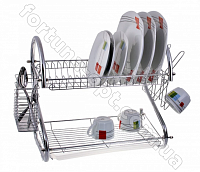 Сушилка Edenberg двухъярусная из нержавеющей стали ЕВ - 2109  ✅ базовая цена$19.77 ✔ Опт ✔ Скидки ✔ Заходите! - Интернет-магазин ✅ Фортуна-опт ✅