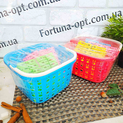 Прищепки бытовые в ведре 36 шт/уп Stenson - 84733 ✅ базовая цена $2.68 ✔ Опт ✔ Скидки ✔ Заходите! - Интернет-магазин ✅ Фортуна-опт ✅