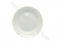 Тарелка керамическая мелкая №7,5 Белая 4401 ✅ базовая цена 18.70 грн. ✔ Опт ✔ Скидки ✔ Заходите! - Интернет-магазин ✅ Фортуна-опт ✅