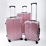 Чемодан пластик 20/24/28 3 шт/наб 12692 ✅ базовая цена $160.85 ✔ Опт ✔ Скидки ✔ Заходите! - Интернет-магазин ✅ Фортуна-опт ✅