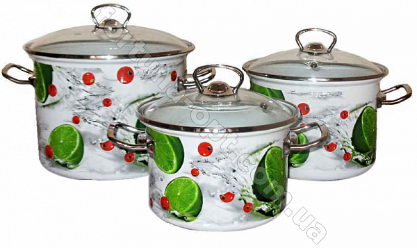 Набор кастрюль 1500 Мохито ✅ базовая цена 0 грн. ✔ Опт ✔ Скидки ✔ Заходите! - Интернет-магазин ✅ Фортуна-опт ✅