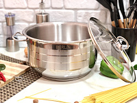 Кастрюля из нержавеющей стали Berlin - 2323 - 13 л ✅ 675 грн. грн✔ Опт ✔ Скидки ✔ Заходите! - Интернет-магазин ✅ Фортуна-опт ✅