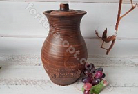 Крынка из красной глины - 3 л ✅ базовая цена 111.89 грн. ✔ Опт ✔ Скидки ✔ Заходите! - Интернет-магазин ✅ Фортуна-опт ✅