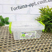 Пищевой контейнер с защелками 0,5 л - 0350 ✅ базовая цена 19.70 грн. ✔ Опт ✔ Скидки ✔ Заходите! - Интернет-магазин ✅Фортуна-опт ✅