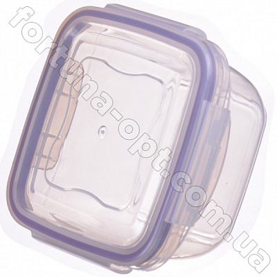 Контейнер пищевой фреш бокс квадратный 0,9 л - 0900 ✅ базовая цена 37 грн. ✔ Опт ✔ Скидки ✔ Заходите! - Интернет-магазин ✅Фортуна-опт ✅