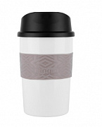 Термокружка 380 мл "RINGEL BOSS" белая 6132-380/2 ➜ фото ➜ розн цена 272.28 грн. - Интернет-магазин ✅ Fortuna-opt.com.ua. ✅