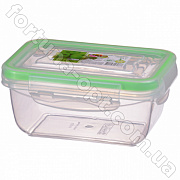 Контейнер Фреш прямоугольный с зажимами  0,8 л - 0408 ✅ базовая цена 34.30 грн. ✔ Опт ✔ Скидки ✔ Заходите! - Интернет-магазин ✅Фортуна-опт ✅