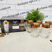 Стаканы зол. 350 мл 6шт/наб Сафари (рубин) 318-2069 (выс) ✅ базовая цена 293.40 грн. ✔ Опт ✔ Скидки ✔ Заходите! - Интернет-магазин ✅ Фортуна-опт ✅