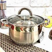 Кастрюля Wellberg WB 02244 (2,7 л) ✅ базовая цена $15.45 ✔ Опт ✔ Скидки ✔ Заходите! - Интернет-магазин ✅ Фортуна-опт ✅