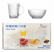 Набор салатник 13 см + кружки 320 мл Helios - 6276 ✅ базовая цена 133.20 грн. ✔ Опт ✔ Скидки ✔ Заходите! - Интернет-магазин ✅ Фортуна-опт ✅