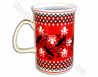 Чашка керамическая 310 мл Вышиванка Elina EL - 3257 ✅ базовая цена 34.60 грн. ✔ Опт ✔ Скидки ✔ Заходите! - Интернет-магазин ✅ Фортуна-опт ✅