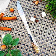 Нож столовый "Золото-цветок" 086 ✅ базовая цена 85.51 грн. ✔ Опт ✔ Скидки ✔ Заходите! - Интернет-магазин ✅ Фортуна-опт ✅