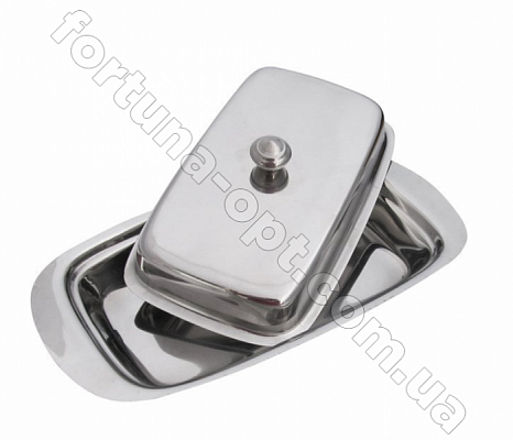 Масленка нержавеющая Empire EM - 0016 ✅ базовая цена $3.47 ✔ Опт ✔ Скидки ✔ Заходите! - Интернет-магазин ✅ Фортуна-опт ✅