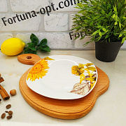 Тарелка керамическая №7,5 -18,5см Подсолнух квадрат 0269 ✅ базовая цена 30.70 грн. ✔ Опт ✔ Скидки ✔ Заходите! - Интернет-магазин ✅ Фортуна-опт ✅