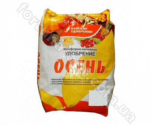 Удобрение фосфорно-калийное Осень 1 кг ✅ базовая цена 22.39 грн. ✔ Опт ✔ Скидки ✔ Заходите! - Интернет-магазин ✅ Фортуна-опт ✅