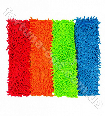 Запаска на полотер микрофибра Лапша 37 см - 0303 ✅ базовая цена $1.18 ✔ Опт ✔ Скидки ✔ Заходите! - Интернет-магазин ✅ Фортуна-опт ✅