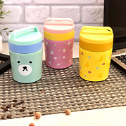 Термос пищевой детский A-Plus - 1665 - 350 мл   ➜ фото ➜р озн цена $6.22 -Интернет-магазин ✅ Fortuna-opt.com.ua. ✅