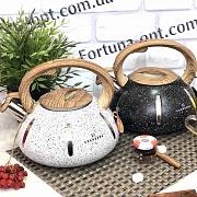 Чайник нержавеющий со свистком Edenberg 3 л EB - 8844 ✅ базовая цена $14.50 ✔ Опт ✔ Скидки ✔ Заходите! - Интернет-магазин ✅ Фортуна-опт ✅