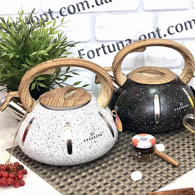 Чайник нержавеющий со свистком Edenberg 3 л EB - 8844 ✅ базовая цена $14.50 ✔ Опт ✔ Скидки ✔ Заходите! - Интернет-магазин ✅ Фортуна-опт ✅