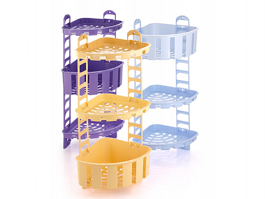 Полка для ванной 0748 (2мел+1 глуб) ✅ базовая цена 88.44 грн. ✔ Опт ✔ Скидки ✔ Заходите! - Интернет-магазин ✅ Фортуна-опт ✅