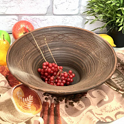   Шашлычница кр. глина 30 см - 7859 ✅ базовая цена 86.20 грн. ✔ Опт ✔ Скидки ✔ Заходите! - Интернет-магазин ✅ Фортуна-опт ✅