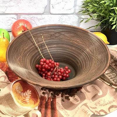   Шашлычница кр. глина 30 см - 7859 ✅ базовая цена 86.20 грн. ✔ Опт ✔ Скидки ✔ Заходите! - Интернет-магазин ✅ Фортуна-опт ✅