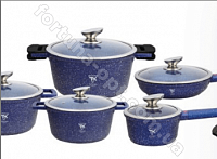 Набор посуды Top Kitchen синий ТК 00023 ✅ базовая цена $78.32 ✔ Опт ✔ Скидки ✔ Заходите! - Интернет-магазин ✅ Фортуна-опт ✅