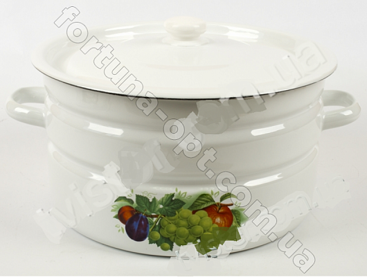 Бак эмалированный 20 л 2827/2 Дары лета ✅ базовая цена 562.60 грн. ✔ Опт ✔ Скидки ✔ Заходите! - Интернет-магазин ✅ Фортуна-опт ✅