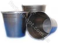 Ведро оцинкованное 7 л 0110 ✅базовая цена 93.89 грн. ✔ Опт ✔ Скидки ✔ Заходите! - Интернет-магазин ✅ Фортуна-опт ✅