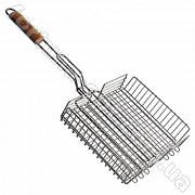 Решетка для гриля Stenson МН - 0140 (31*26*6.5 см) ✅ базовая цена 102.07 грн. ✔ Опт ✔ Скидки ✔ Заходите! - Интернет-магазин ✅ Фортуна-опт ✅
