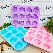 Форма силиконовая для выпечки кексов A-Plus - 1968  12 ячеек ✅ базовая цена $3.20 ✔ Опт ✔ Скидки ✔ Заходите! - Интернет-магазин ✅ Фортуна-опт ✅