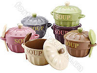 Миска суповая 3 пр 680 мл Bergner BG-1803003 ✅ базовая цена $5.07 ✔ Опт ✔ Скидки ✔ Заходите! - Интернет-магазин ✅ Фортуна-опт ✅