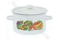 Кастрюля эмалированная 4,5 л 1615/2 Урожай ✅ базовая цена 202.97 грн. ✔ Опт ✔ Скидки ✔ Заходите! - Интернет-магазин ✅ Фортуна-опт ✅