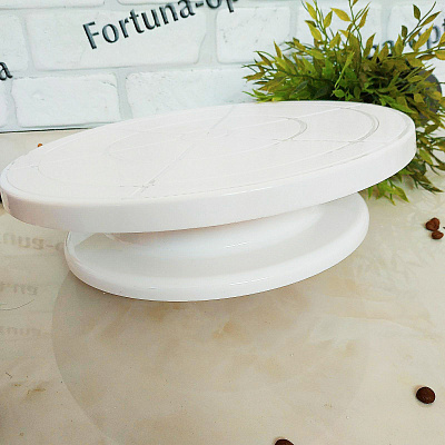 Стол поворотный для украшения торта 32 см - 0049 ✅ базовая цена $4.69 ✔ Опт ✔ Скидки ✔ Заходите! - Интернет-магазин ✅ Фортуна-опт ✅