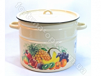 Кастрюля эмалированная 5,5 л 1617/2 Экзотика ✅ базовая цена 234.12 грн. ✔ Опт ✔ Скидки ✔ Заходите! - Интернет-магазин ✅ Фортуна-опт ✅