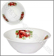 Салатник №7- 17.5см Красная роза фарфор 3078 ✅ базовая цена 21.60 грн. ✔ Опт ✔ Скидки ✔ Заходите! - Интернет-магазин ✅ Фортуна-опт ✅
