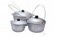 Казан алюминиевый Пролис K 004 - 4 л ✅ базовая цена 343.12 грн. ✔ Опт ✔ Скидки ✔ Заходите! - Интернет-магазин ✅ Фортуна-опт ✅