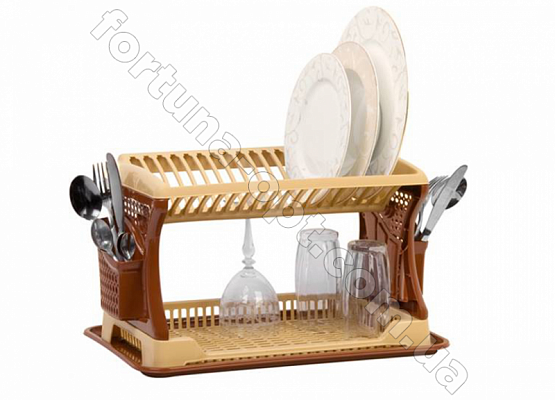 Сушилка для посуды двухярусная Модерн 1015 ✅ базовая цена285.94 грн. ✔ Опт ✔ Скидки ✔ Заходите! - Интернет-магазин ✅ Фортуна-опт ✅