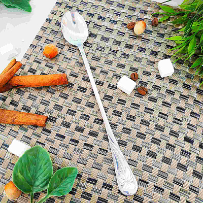 Ложка для коктейля Ирис из нержавеющей стали - 05667 ✅ базовая цена 26.38 грн. ✔ Опт ✔ Скидки ✔ Заходите! - Интернет-магазин ✅ Фортуна-опт ✅