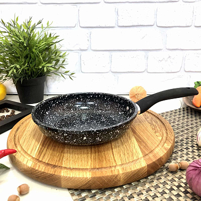 Сковорода с гранитным покрытием 20 см Эмпаер -7500  ✅ базовая цена $6.63 ✔ Опт ✔ Скидки ✔ Заходите! - Интернет-магазин ✅ Фортуна-опт ✅