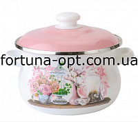 Кастрюля эмалированная 3,5 л 3813 Эльзас ✅ базовая цена 277.41 грн. ✔ Опт ✔ Скидки ✔ Заходите! - Интернет-магазин ✅ Фортуна-опт ✅